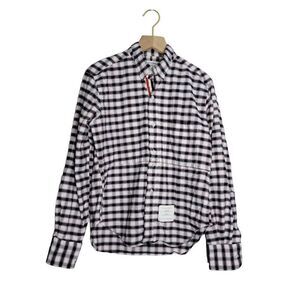 Thom Browne Gingham Button Down Oxford Shirt Size XS?